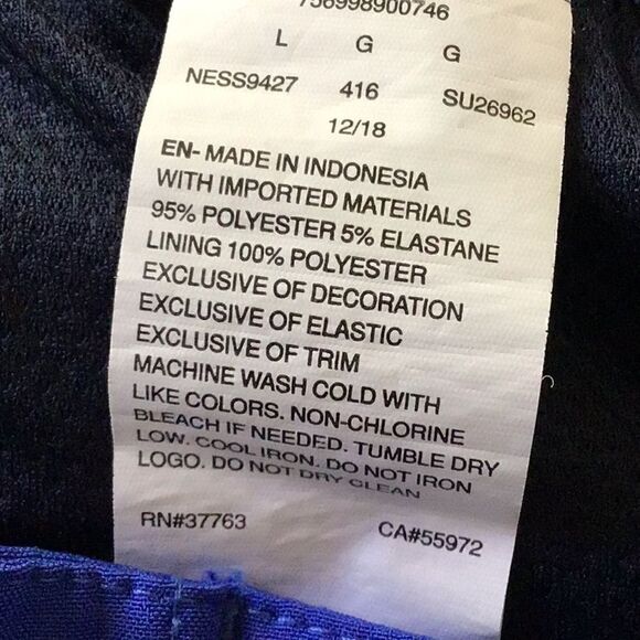 Nike Cobalt Blue Black Swim Trunks - Picture 16 of 16